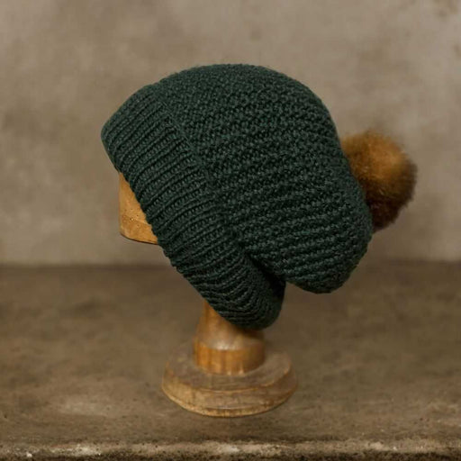Slouch Beanie Knit Kit-Knitting Kit-Wild and Woolly Yarns