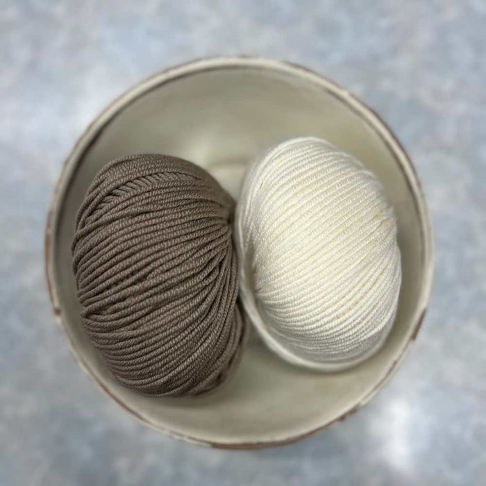 Striped Baby Blanket Knit Kit-Knitting Kit-Wild and Woolly Yarns