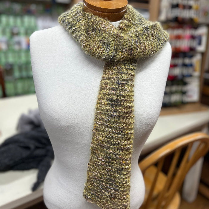 Vibrant Bliss Scarf Knit Kit-Knitting Kit-Wild and Woolly Yarns