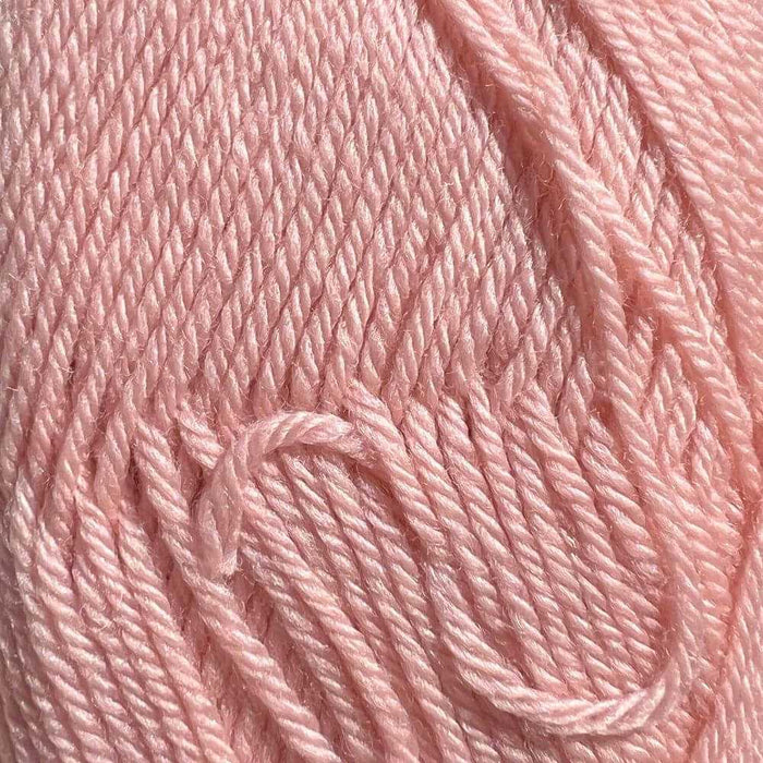 Vintage Baby Blanket Knit Kit-Knitting Kit-Wild & Woolly Yarns-Seashell Pink (390)-Without Needles-Wild & Woolly Yarns