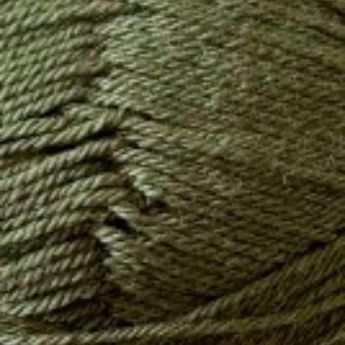 Vintage Baby Blanket Knit Kit-Knitting Kit-Wild & Woolly Yarns-Army Green (396)-Without Needles-Wild & Woolly Yarns