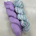Waves Organic Wash Cloth Knit Kit-Knitting Kit-Wild & Woolly Yarns-Violets (3101)-Wild & Woolly Yarns
