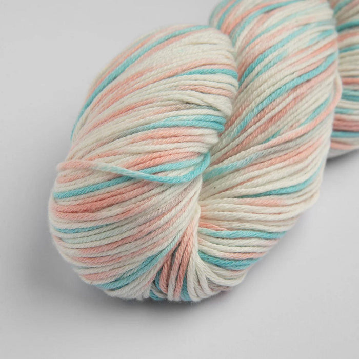 Waves Organic Wash Cloth Knit Kit-Knitting Kit-Wild & Woolly Yarns-Beach House (3102)-Wild & Woolly Yarns