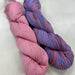 Waves Organic Wash Cloth Knit Kit-Knitting Kit-Wild & Woolly Yarns-Strawberry Lemonade (3118) & Popsicles (3114)-Wild & Woolly Yarns