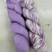Waves Organic Wash Cloth Knit Kit-Knitting Kit-Wild & Woolly Yarns-Violets (3101) & Summer Flowers (3120)-Wild & Woolly Yarns