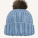 Wild & Woolly Beanie Knit Kit-Knitting Kit-Wild & Woolly Yarns-Above The Clouds (6050)-Wild & Woolly Yarns
