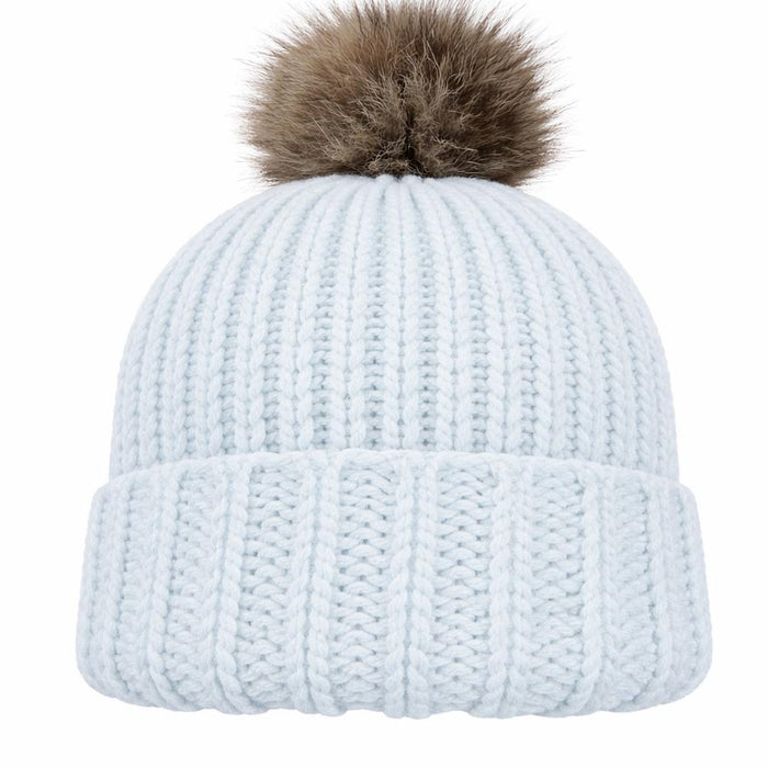 Wild & Woolly Beanie Knit Kit-Knitting Kit-Wild & Woolly Yarns-Arctic Ice (5811)-Wild & Woolly Yarns