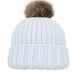 Wild & Woolly Beanie Knit Kit-Knitting Kit-Wild & Woolly Yarns-Arctic Ice (5811)-Wild & Woolly Yarns
