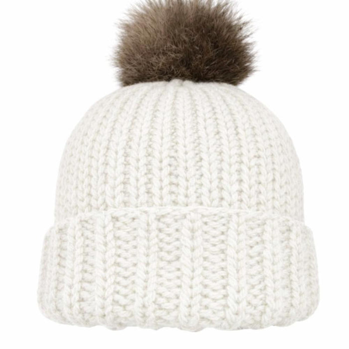 Wild & Woolly Beanie Knit Kit-Knitting Kit-Wild & Woolly Yarns-White (1001)-Wild & Woolly Yarns