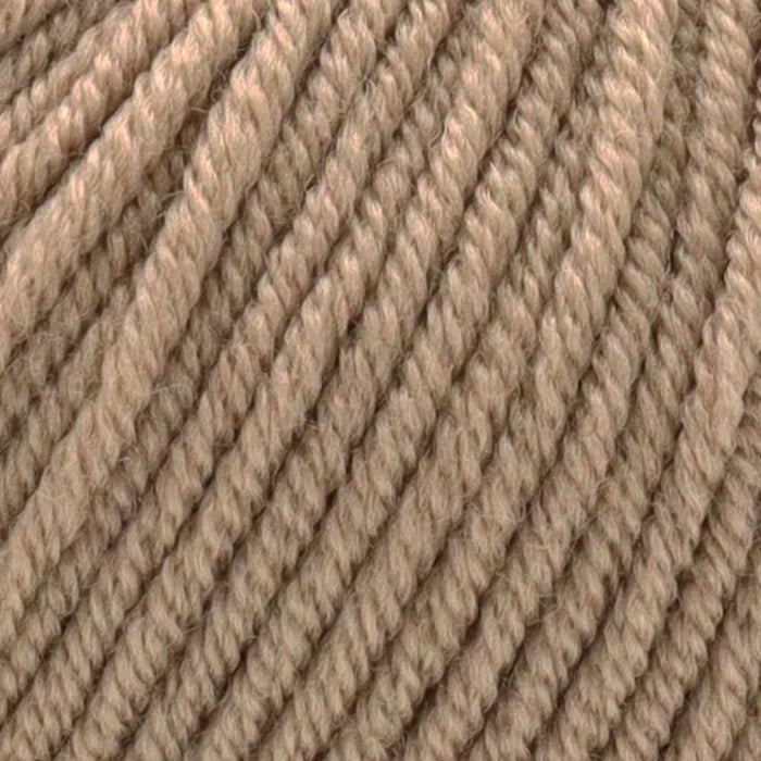 Willow Leaves 8ply Blanket Knit Kit-Knitting Kit-Wild & Woolly Yarns-Biscuit (1605)-Without Needles-Wild & Woolly Yarns