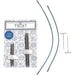 ChiaoGoo TWIST Shorties Combo-Knitting Needles-Knit Knacks-2.25mm-Wild & Woolly Yarns