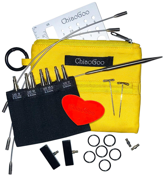 ChiaoGoo Twist Yellow [Large] Shorties Set