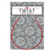 Chiaogoo Twist Red Cables-Knitting Needles-Knit Knacks-Mini [M]-5cm-Wild & Woolly Yarns