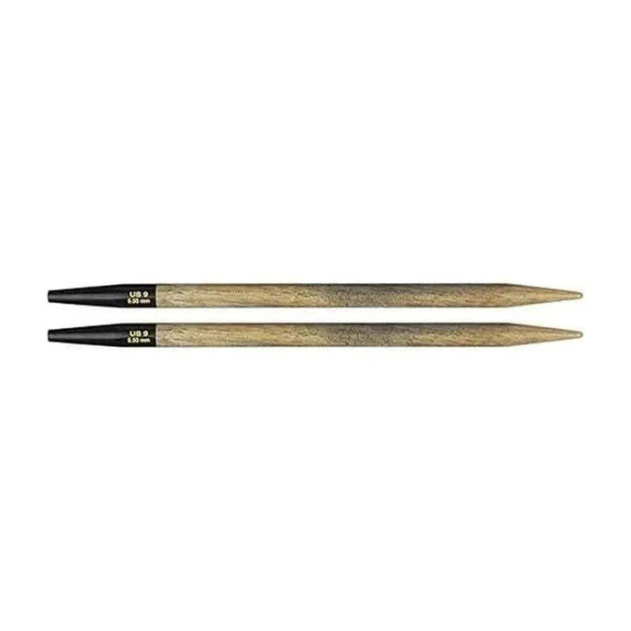 Lykke DRIFTWOOD 5" Interchangeable Needle-Knitting Needles-The Ribbon Rose-3.25mm-Wild & Woolly Yarns