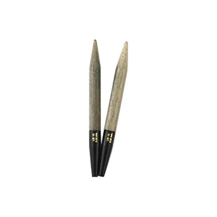 Lykke Driftwood 3.5" Interchangeable Needle-Knitting Needles-The Ribbon Rose-3.25mm-Wild & Woolly Yarns