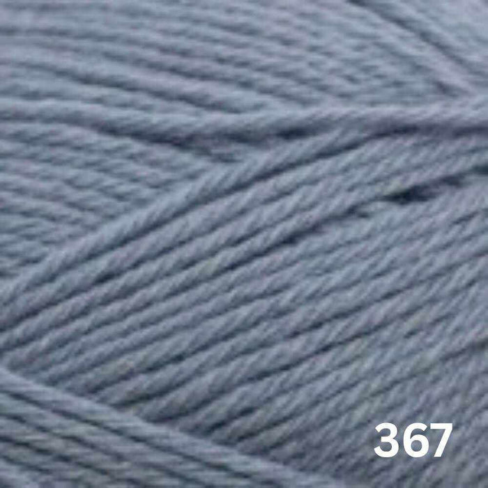 Abby Petite Cardigan & Hat Knit Kit-Needlecraft Kits-Wild & Woolly Yarns-0-3 Months-Soft Denim (367)-Wild & Woolly Yarns