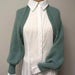 Alpaca Air Shrug Knit Kit-Needlecraft Kits-Wild & Woolly Yarns-Chartreuse (8072)-76-81cm-Wild & Woolly Yarns