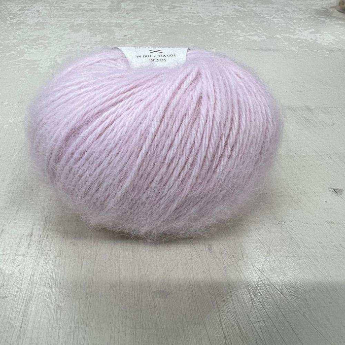Alpaca Air Shrug Knit Kit-Needlecraft Kits-Wild & Woolly Yarns-76–81 cm or 86–91 cm-Ballet Blush (8051)-Wild & Woolly Yarns