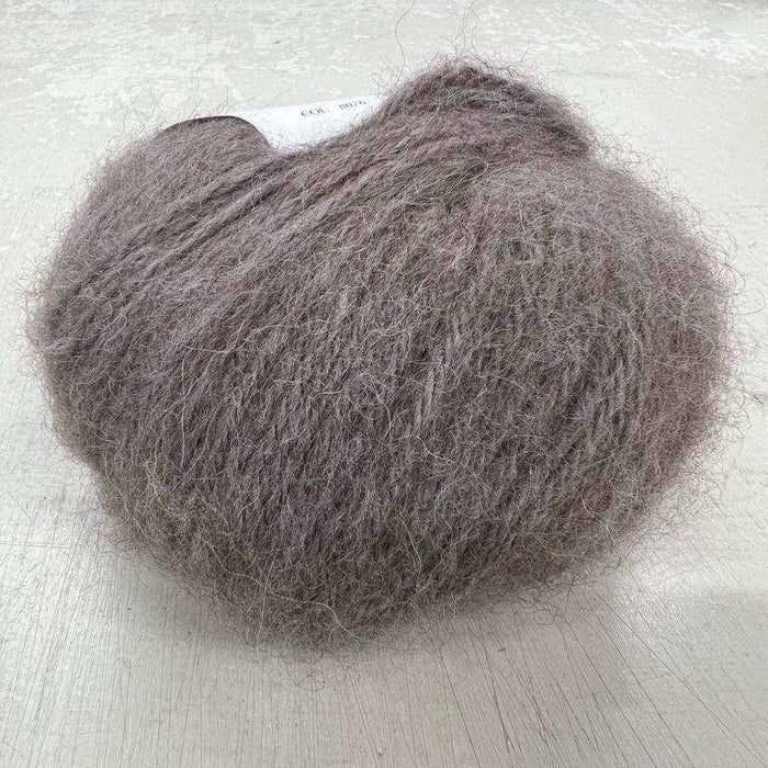 Alpaca Air Shrug Knit Kit-Needlecraft Kits-Wild & Woolly Yarns-76–81 cm or 86–91 cm-Driftwood (8076)-Wild & Woolly Yarns