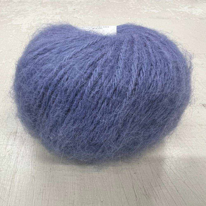 Alpaca Air Shrug Knit Kit-Needlecraft Kits-Wild & Woolly Yarns-76–81 cm or 86–91 cm-Dusky Periwinkle (8073)-Wild & Woolly Yarns