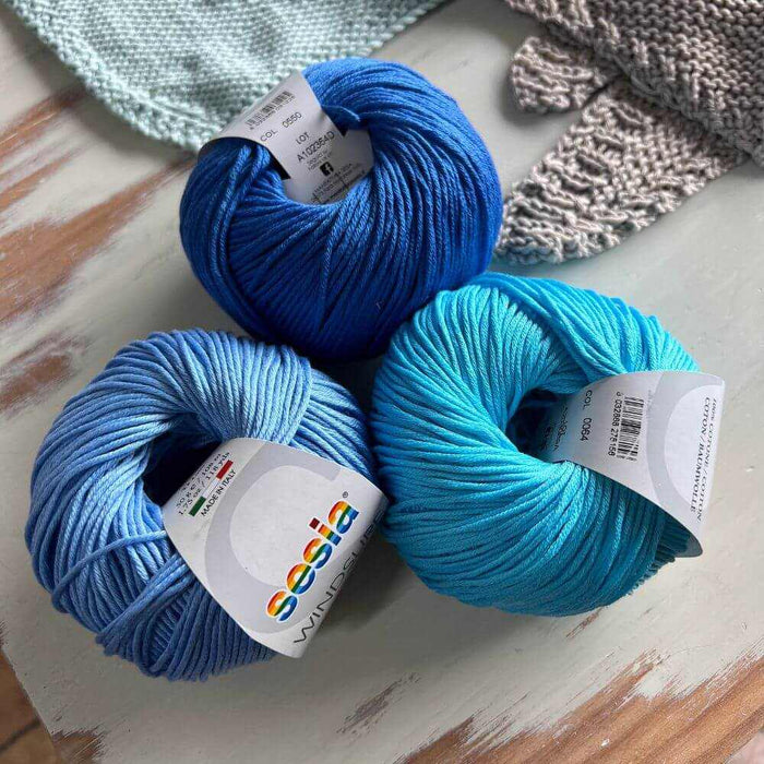 Baby Bib Knit Kit-Needlecraft Kits-Wild & Woolly Yarns-Option 1-Wild & Woolly Yarns