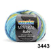 Rolled Edge Baby Sweater Knitting Kit-Needlecraft Kits-Wild & Woolly Yarns-Cameo (3443)-Newborn / 3 Months / 6-9 Months-Wild & Woolly Yarns