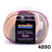 Rolled Edge Baby Sweater Knitting Kit-Needlecraft Kits-Wild & Woolly Yarns-Wild Heather (4890)-Newborn / 3 Months / 6-9 Months-Wild & Woolly Yarns
