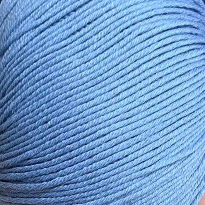 Baby Summer Romper Knit Kit-Needlecraft Kits-Wild & Woolly Yarns-Newborn-Clear Sky (0982)-Wild & Woolly Yarns