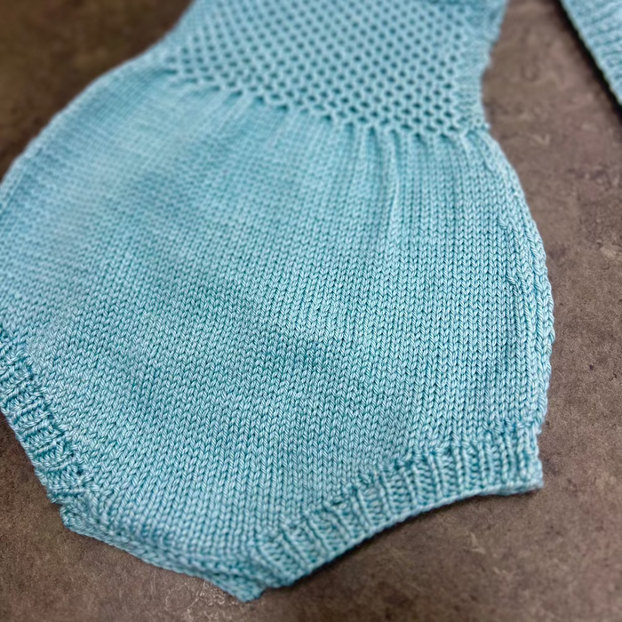Baby Summer Romper Knit Kit-Yarn-Wild and Woolly Yarns