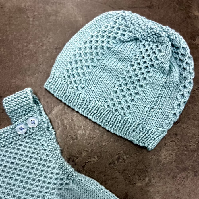 Baby Summer Romper Knit Kit-Yarn-Wild and Woolly Yarns