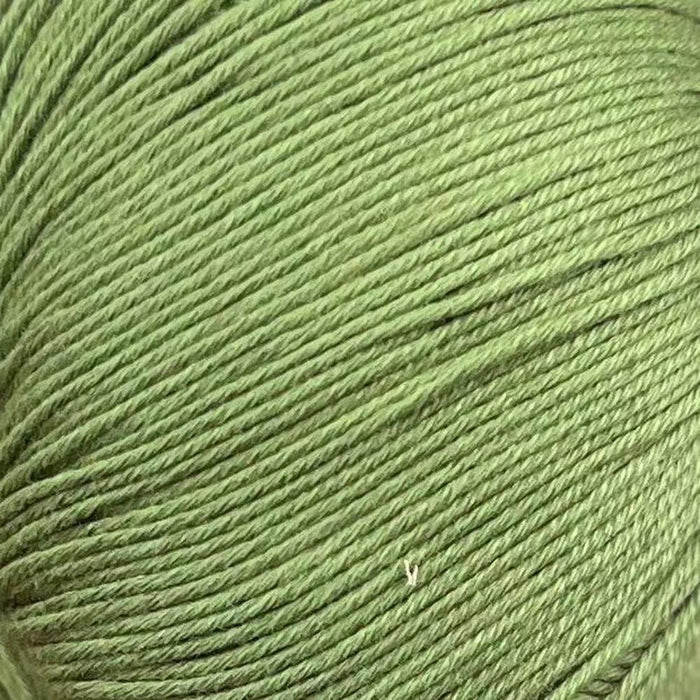 Baby Summer Romper Knit Kit-Needlecraft Kits-Wild & Woolly Yarns-Newborn-Avocado (0187)-Wild & Woolly Yarns