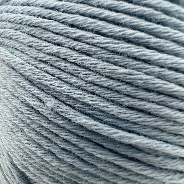 Baby Summer Romper Knit Kit-Needlecraft Kits-Wild & Woolly Yarns-Newborn-Clear Sky (0982)-Wild & Woolly Yarns