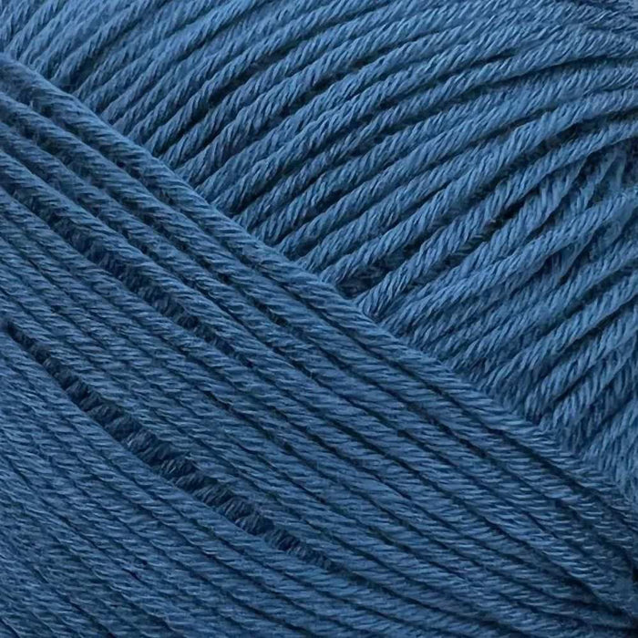 Baby Summer Romper Knit Kit-Needlecraft Kits-Wild & Woolly Yarns-Newborn-Dark Dusty Blue (0972)-Wild & Woolly Yarns