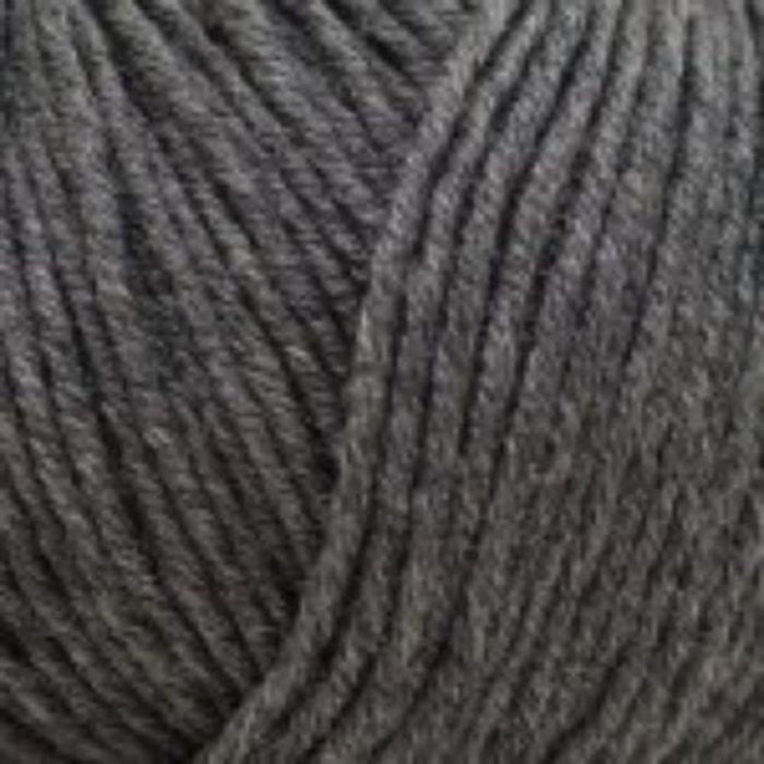 Bobbie Cardigan & Hat Knit Kit-Needlecraft Kits-Wild & Woolly Yarns-3-6 Months-Without Needles-Charcoal (0154)-Wild & Woolly Yarns