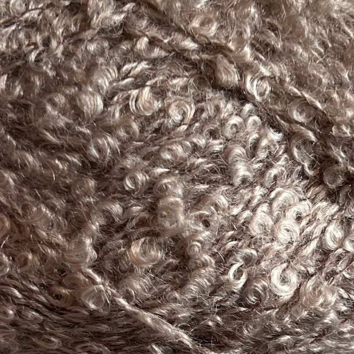 Boucle Cowl Knit Kit-Needlecraft Kits-Wild & Woolly Yarns-Stucco (4283)-Without Needles-Wild & Woolly Yarns