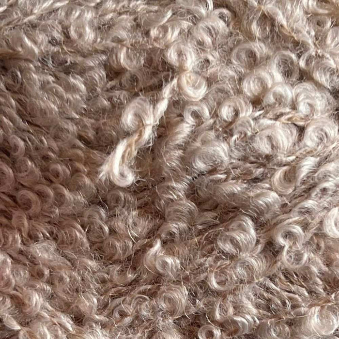 Boucle Cowl Knit Kit-Needlecraft Kits-Wild & Woolly Yarns-Stucco (4283)-Without Needles-Wild & Woolly Yarns