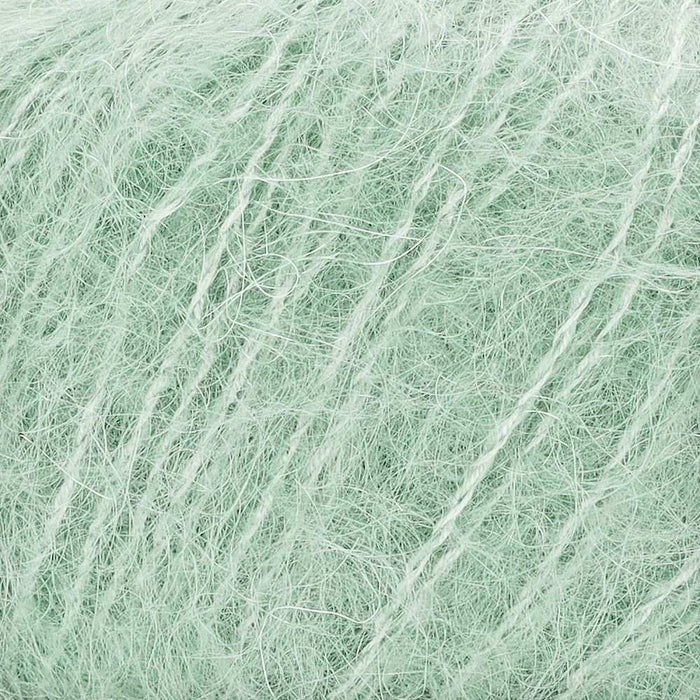 Breeze Mohair Blanket Knit Kit-Needlecraft Kits-Wild & Woolly Yarns-Frosty Mint (5905)-Without Needles-Wild & Woolly Yarns