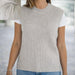 Broken Rib Vest Knit Kit-Needlecraft Kits-Wild & Woolly Yarns-Oatmeal-Small-Wild & Woolly Yarns