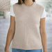 Broken Rib Vest Knit Kit-Needlecraft Kits-Wild & Woolly Yarns-Taupe-Small-Wild & Woolly Yarns