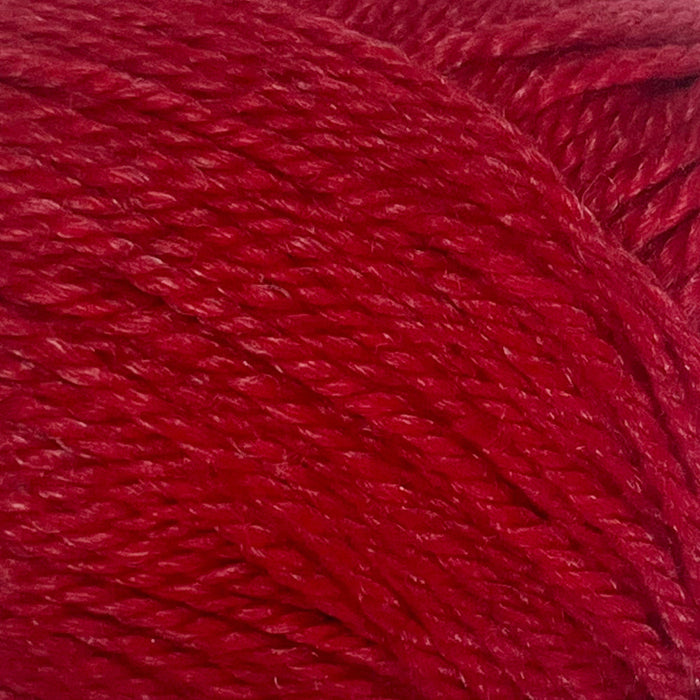 Cabled Beanie Knit Kit-Needlecraft Kits-Wild & Woolly Yarns-Crimson (010)-Wild & Woolly Yarns