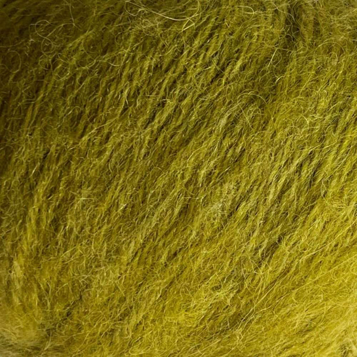 Cabled Beanie & Mittens Knit Kit-Needlecraft Kits-Wild & Woolly Yarns-Chartreuse (8072)-Without Needles-Wild & Woolly Yarns