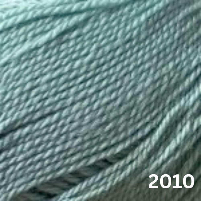 Cabled Front Cardigan Knit Kit-Needlecraft Kits-Wild & Woolly Yarns-3 Months-Tiffany Blue (2010)-Wild & Woolly Yarns