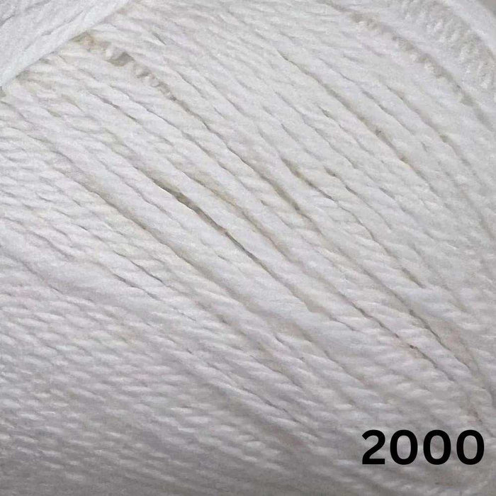 Cabled Front Cardigan Knit Kit-Needlecraft Kits-Wild & Woolly Yarns-3 Months-White (2000)-Wild & Woolly Yarns