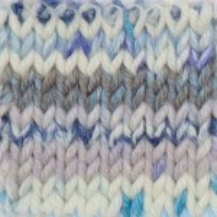 Cheeky Tot Roll Top Beanie Knit Kit-Needlecraft Kits-Wild & Woolly Yarns-Battleship (1354)-Wild & Woolly Yarns