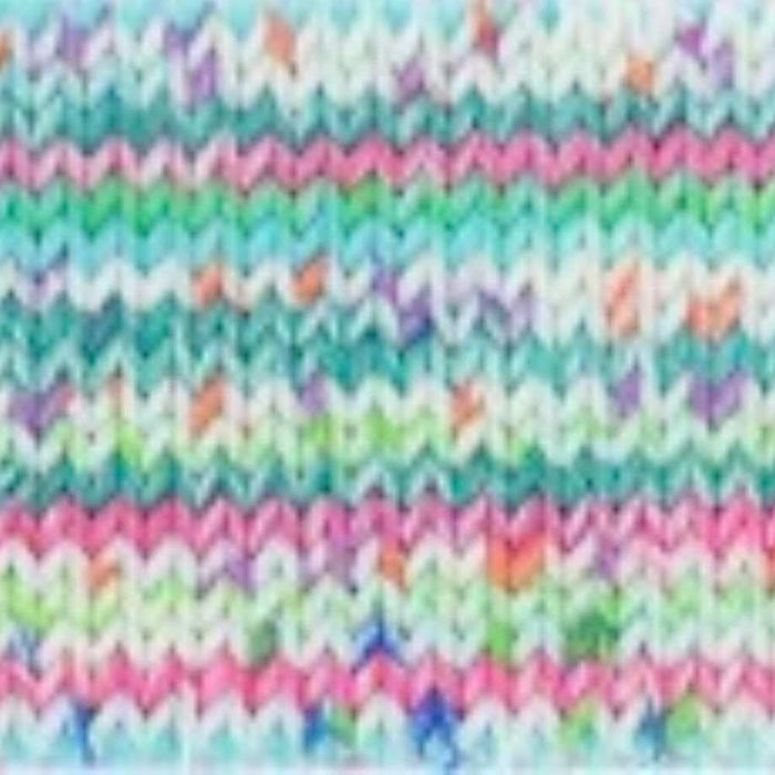 Cheeky Tot Roll Top Beanie Knit Kit-Needlecraft Kits-Wild & Woolly Yarns-Tutti Frutti (6711)-Wild & Woolly Yarns