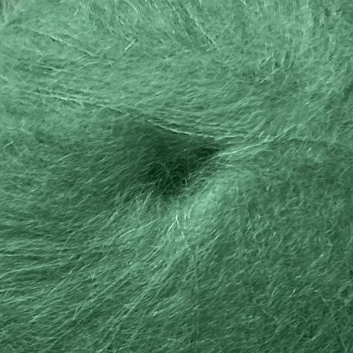 Cloud Blouse Knit Kit-Needlecraft Kits-Wild & Woolly Yarns-Grey Aqua (6298)-XXS-Wild & Woolly Yarns