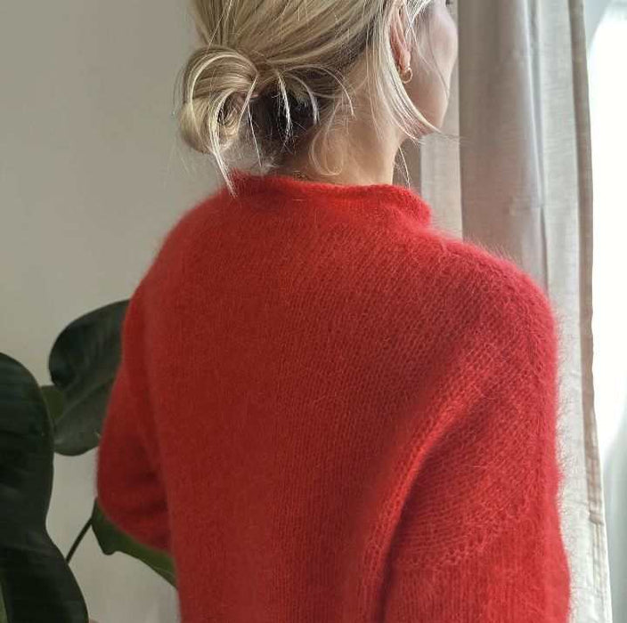 Cloud Blouse Knit Kit-Needlecraft Kits-Wild & Woolly Yarns-Grey Aqua (6298)-XXS-Wild & Woolly Yarns