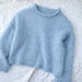 Cloud Blouse Knit Kit-Needlecraft Kits-Wild & Woolly Yarns-Frozen Lake (6209)-XXS-Wild & Woolly Yarns