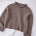Cloud Blouse Knit Kit-Needlecraft Kits-Wild & Woolly Yarns-Soft Bark (6283)-XXS-Wild & Woolly Yarns