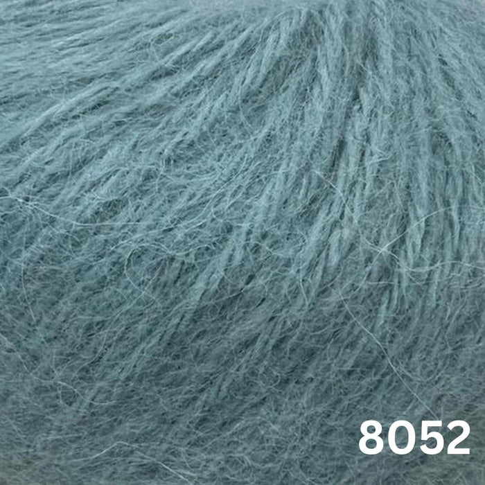 Cloud Sweater Knit Kit-Needlecraft Kits-Wild & Woolly Yarns-Calm Sea (8052)-XXS / XS-Wild & Woolly Yarns